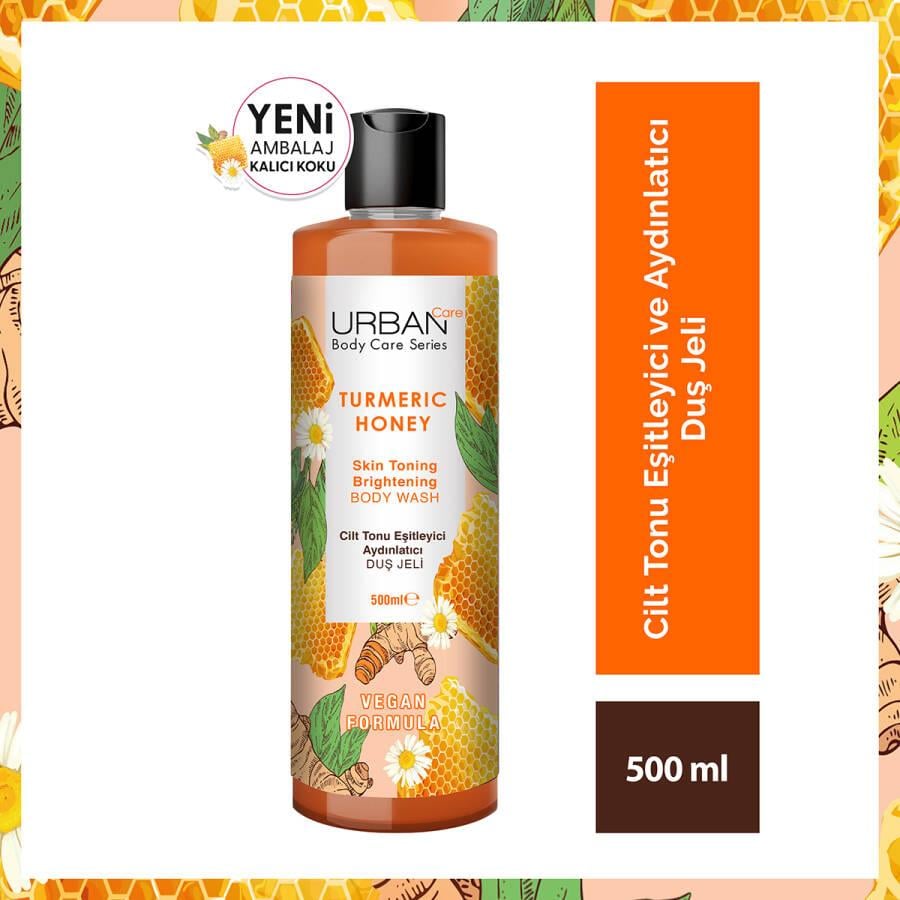 Saç KremiUrban Care Duş Jeli Turmeric Honey Cilt Tonu Eşitleyici Aydınlatıcı 500 ml