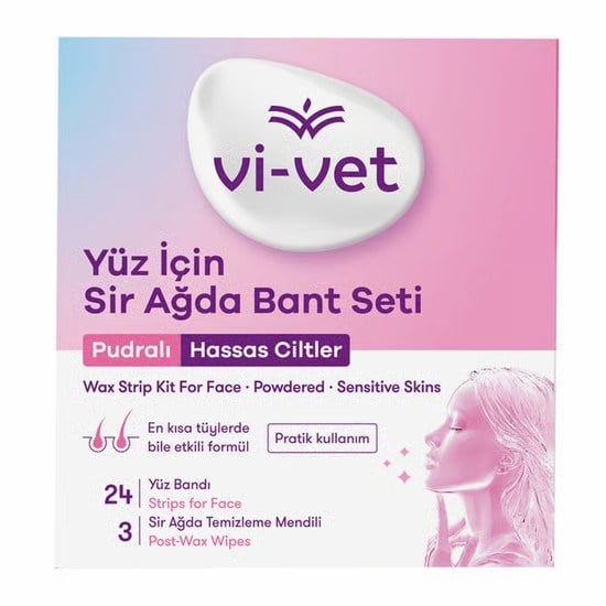 AğdaVi-vet Sir Ağda Bant Yüz Pudralı 24'Lü