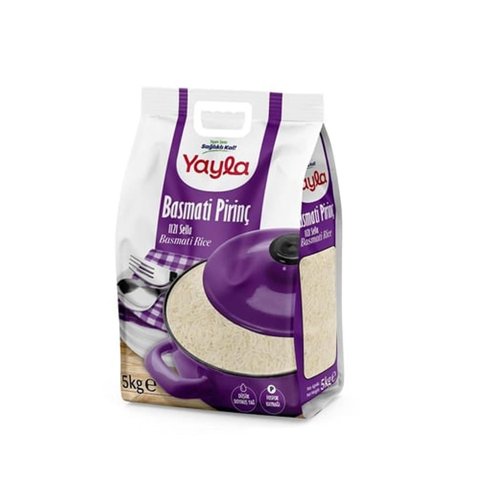 PirinçYayla Basmati Pirinç 5000 Gr