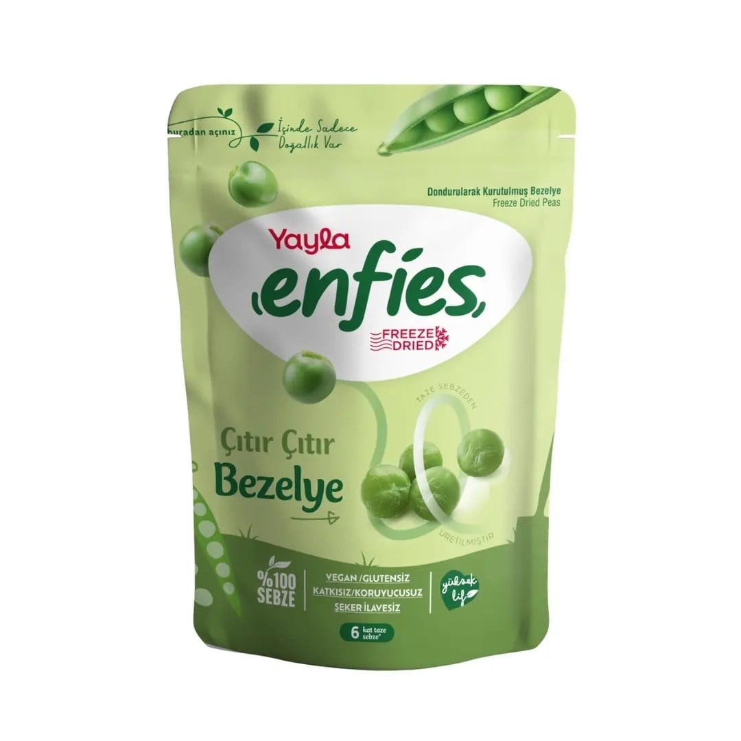Diğer Kuru MeyveYayla Enfies Çıtır Çıtır Bezelye 45 g