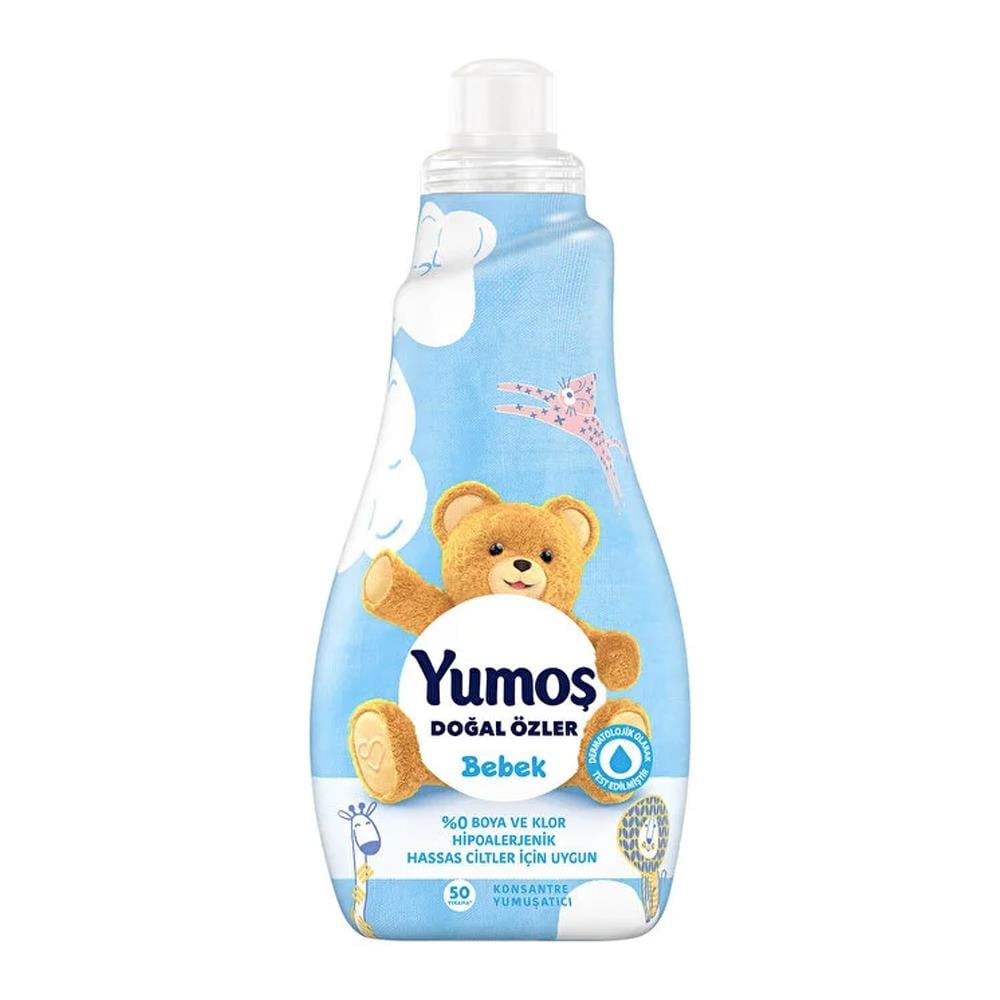 Konsantre YumuşatıcılarYumoş Doğal Özler Bebek Konsantre Çamaşır Yumuşatıcı 1200 ml 50 Yıkama