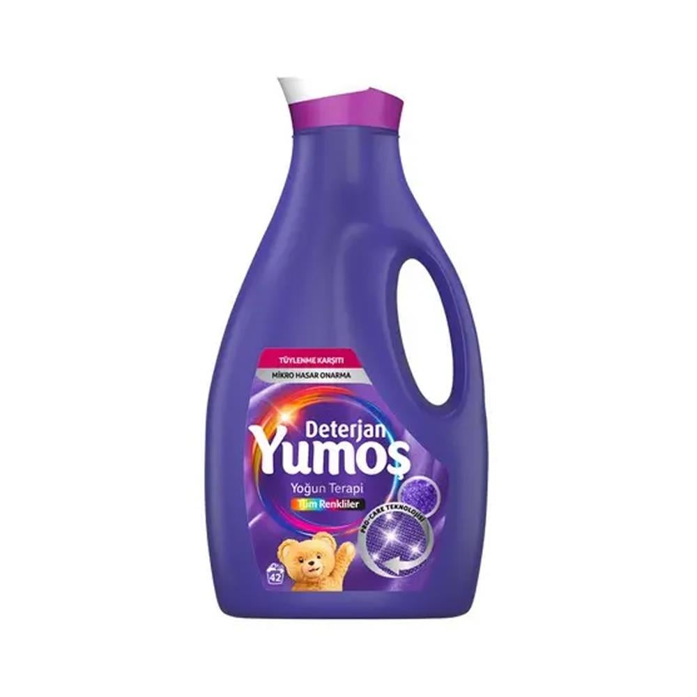 Sıvı Çamaşır DeterjanıYumoş Sıvı Bakım Deterjanı 2520 Ml 42 Yıkama Tüm Renkliler