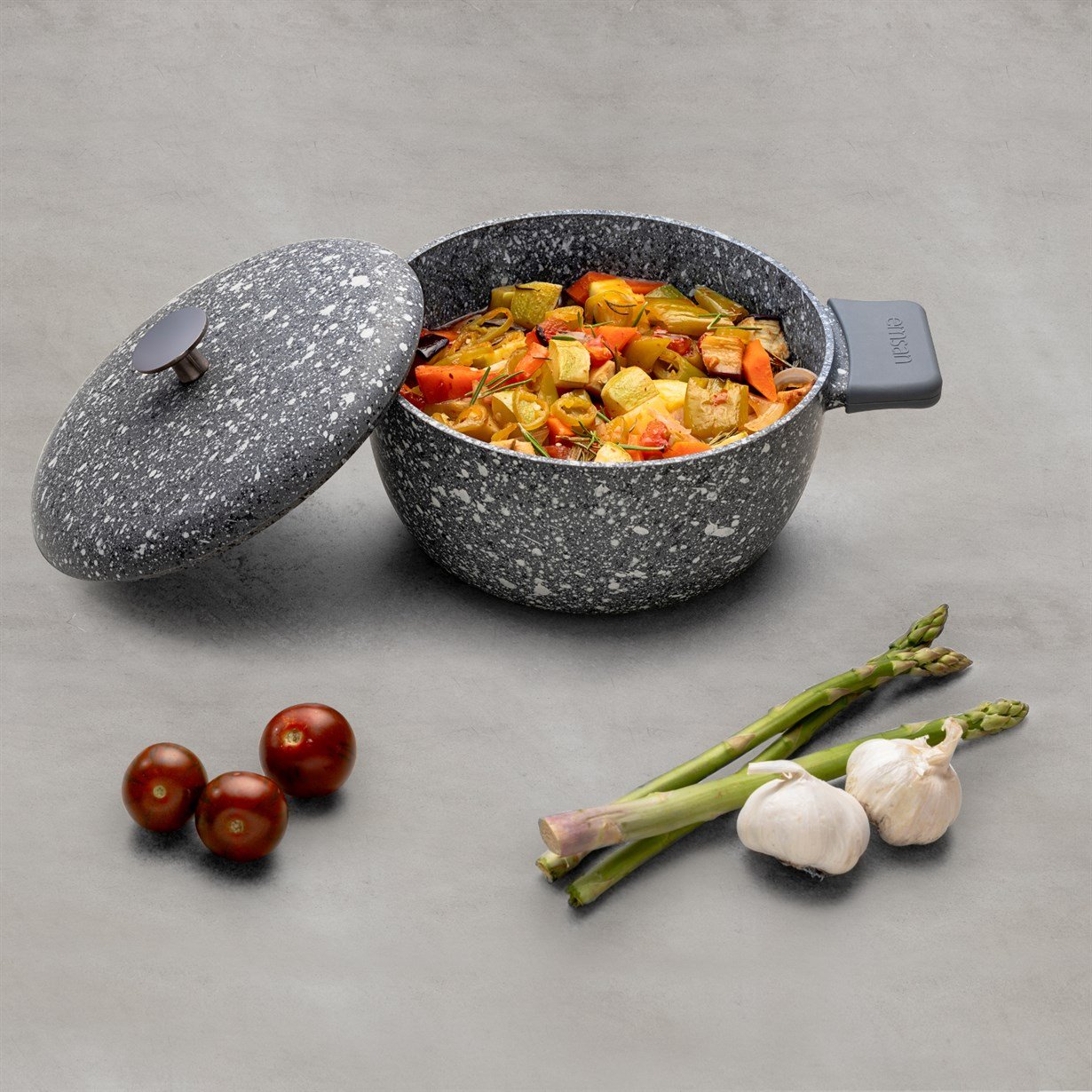 Emsan Perge Döküm 24 cm Derin Tencere