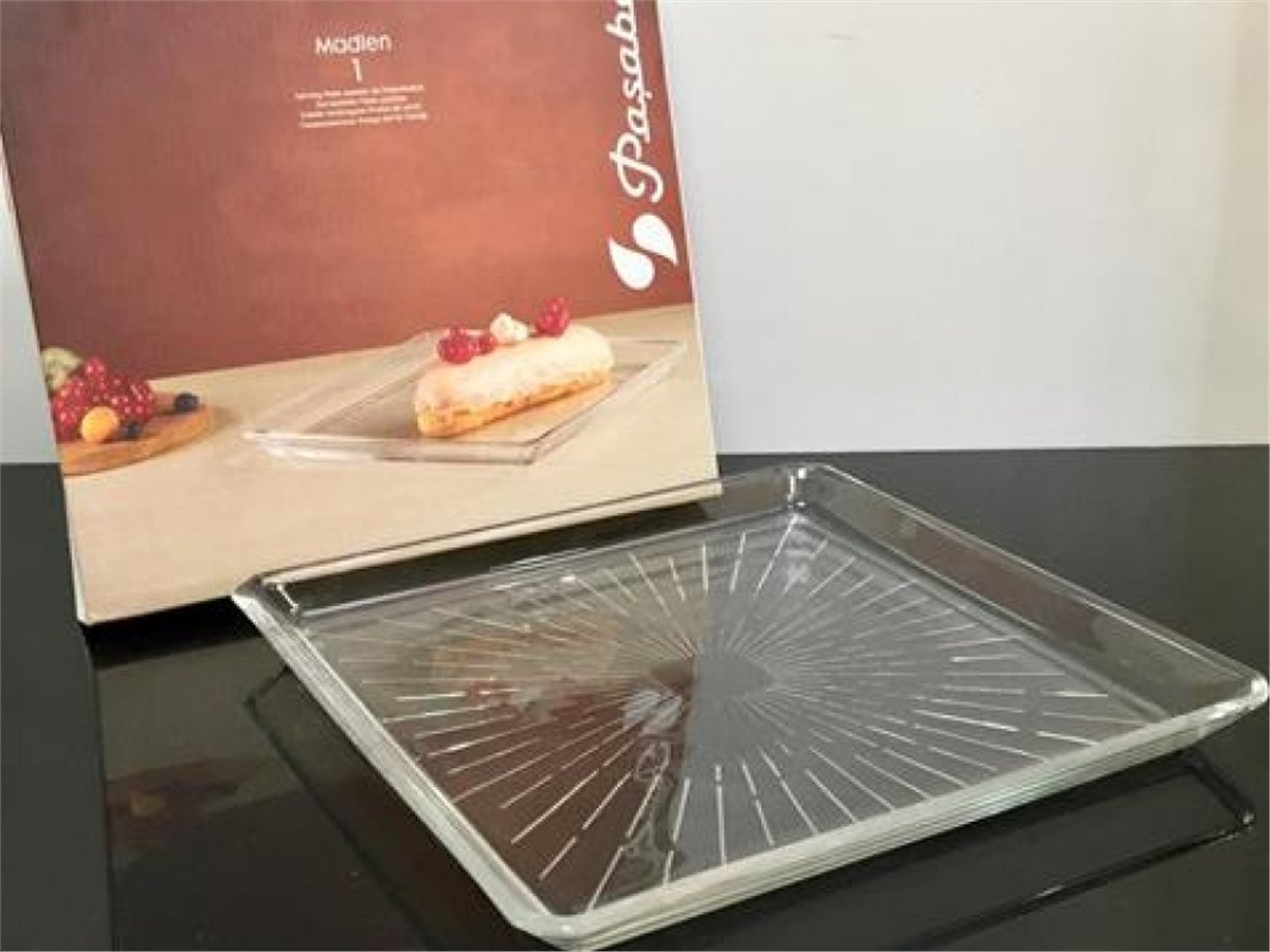 Paşabahçe Kare Tabak Madlen 54683