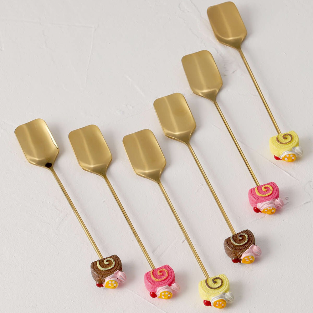 Arow Pink&More Çay Kaşığı 6 lı Şekilli pm-4058