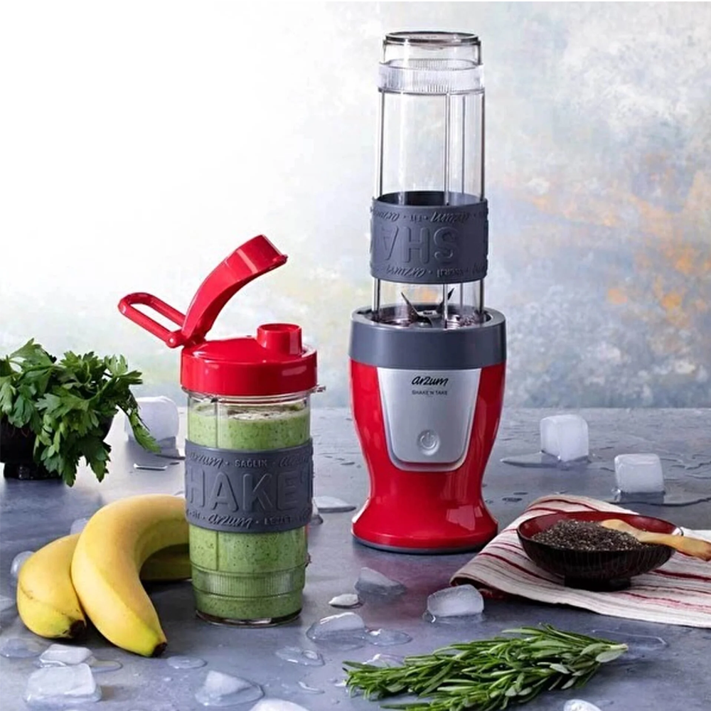 Arzum AR1032 ShakeN Take 300 W Blender Kırmızı
