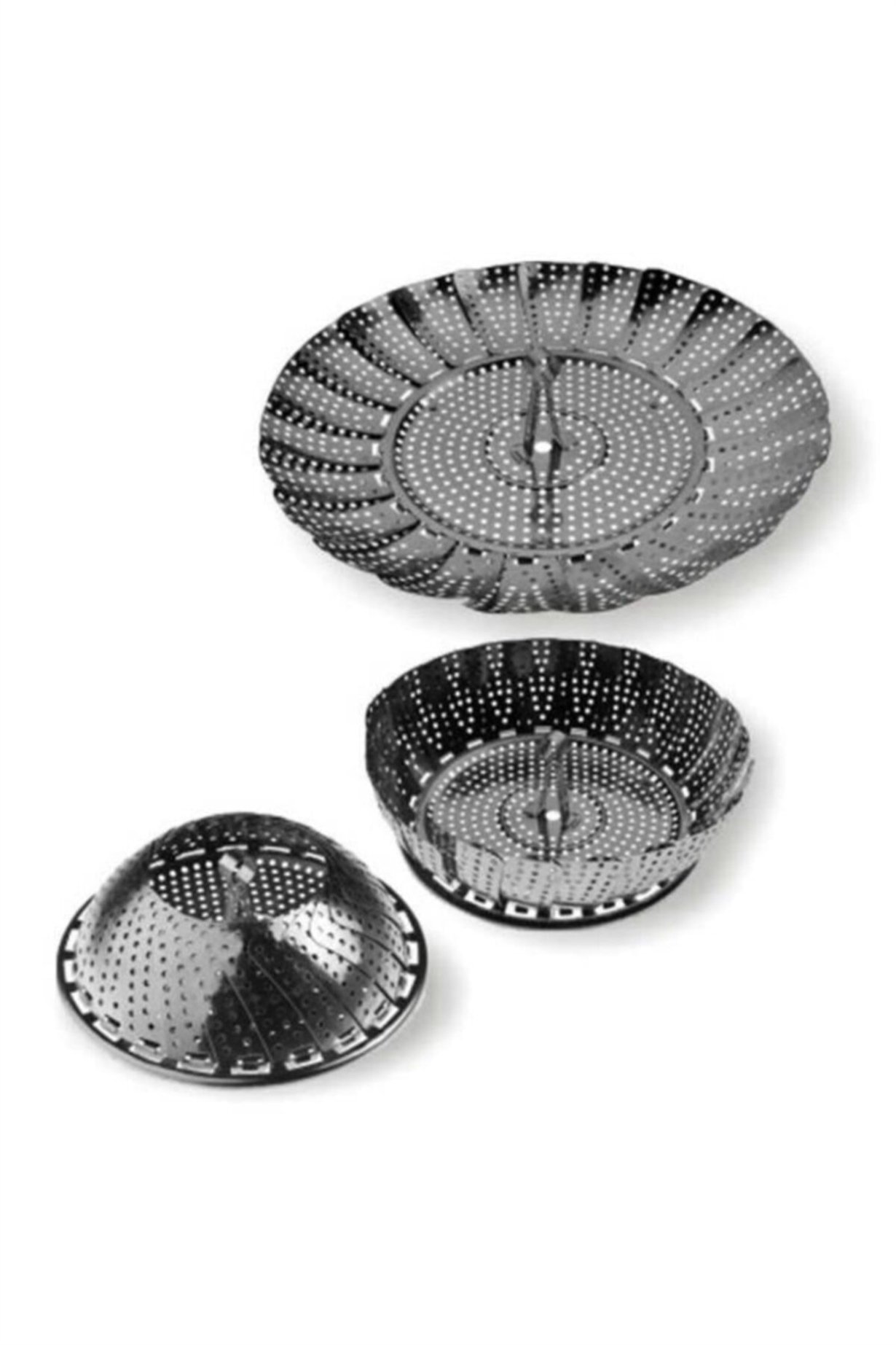 Buharlı Pişirici Metal Sebze Haşlama Aparatı