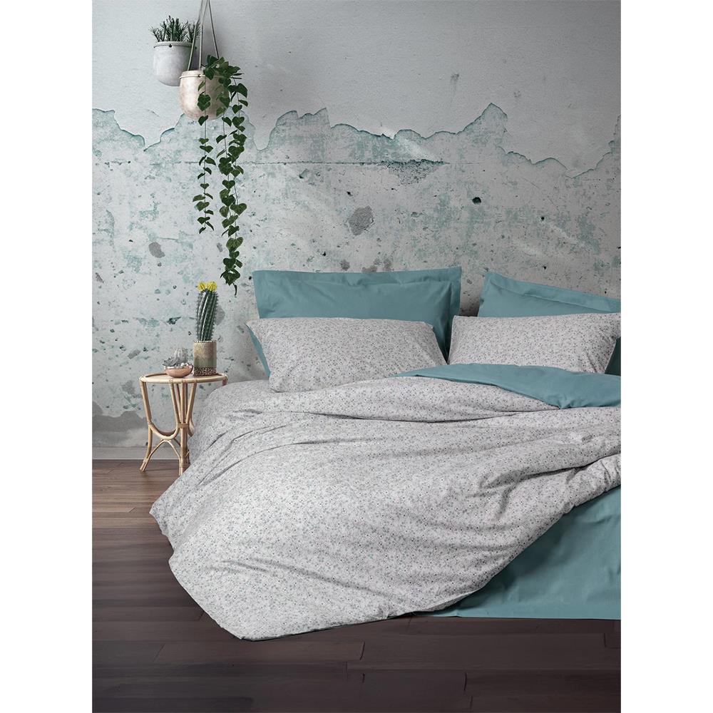 Cotton Box Petite Çift Kişilik Lastikli Çarşaflı Nevresim Takımı June Mint