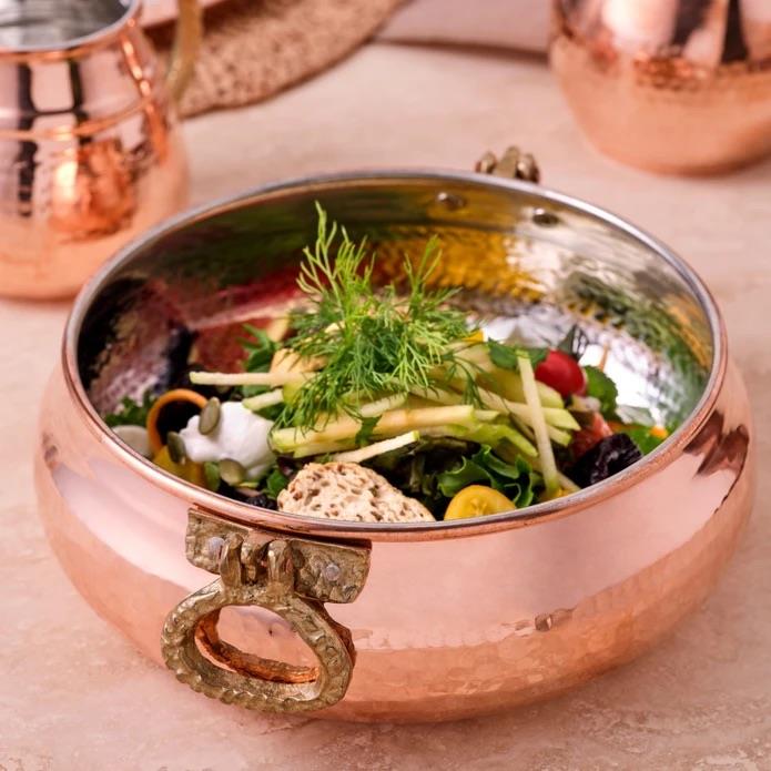 Emsan Bakır Göbeklitepe Derin Salata Kasesi 20 cm