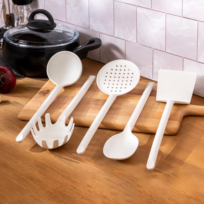 Emsan Fiesta Beyaz 5 Parça Servis Seti