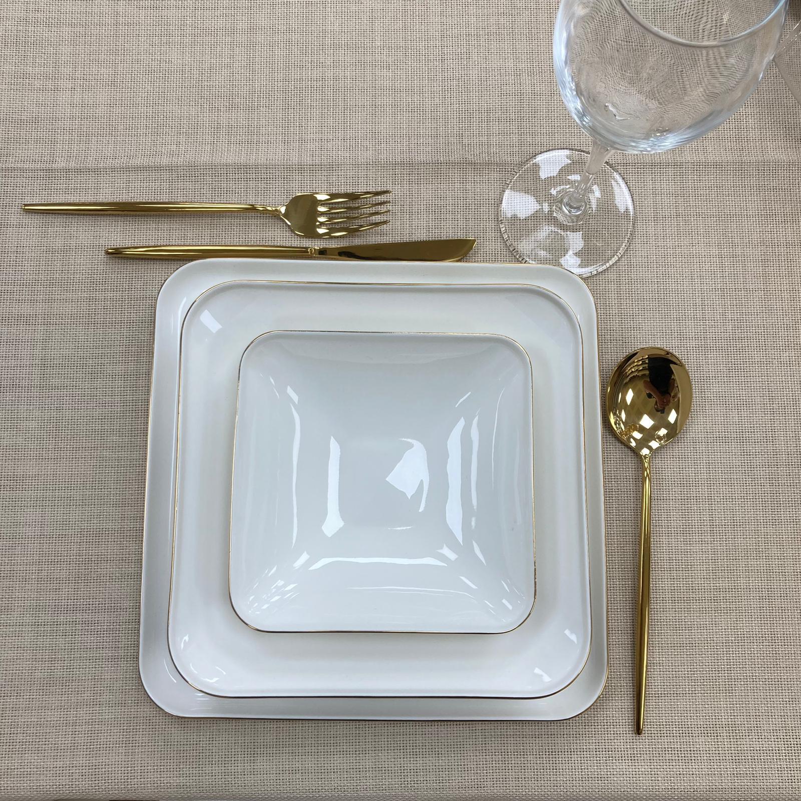 Emsan Nadide Gold Yemek Takımı 18 Prc