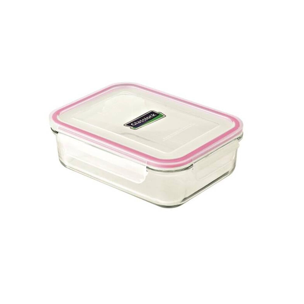 Glasslock Dikdörtgen 2Li Cam Saklama Kabı 1000 Ml