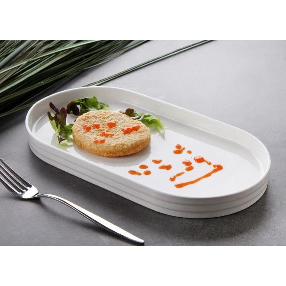 Gönül Oval Tabak G3493 Tekli 32X17X2,7 CM