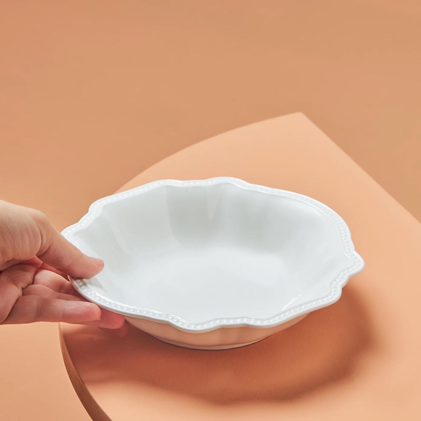 Karaca Carmen Lace Çukur Tabak 20 Cm