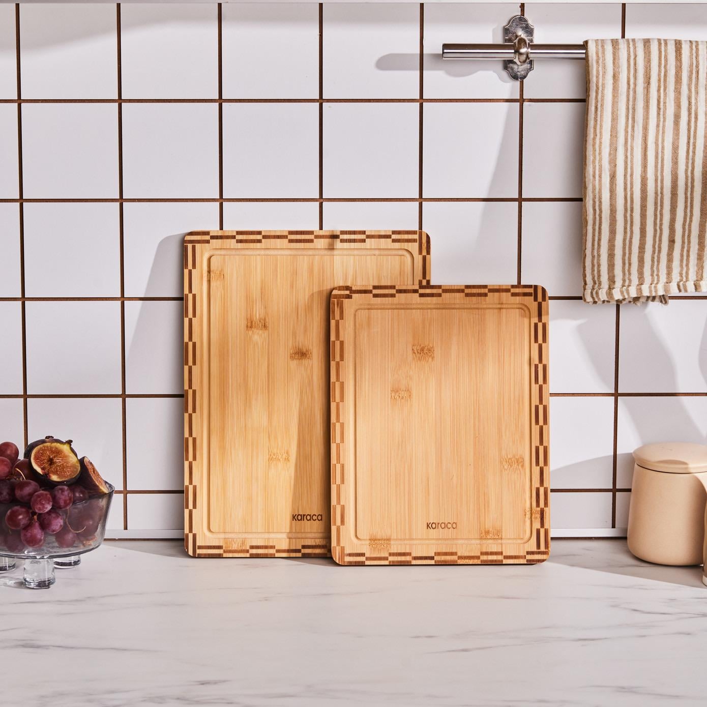 Karaca Çim 2li Kesme Tahtası