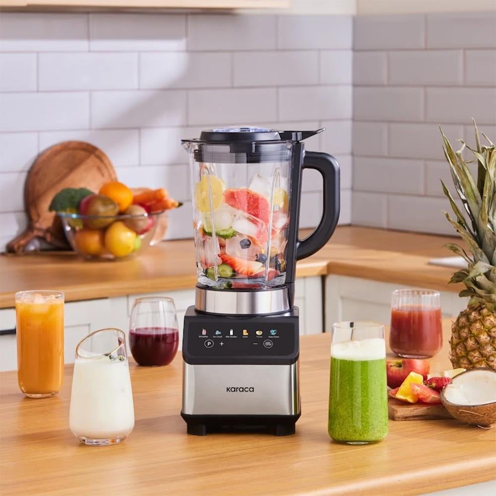Karaca Color Touch Screen Smoothie Blender Inox 1200W