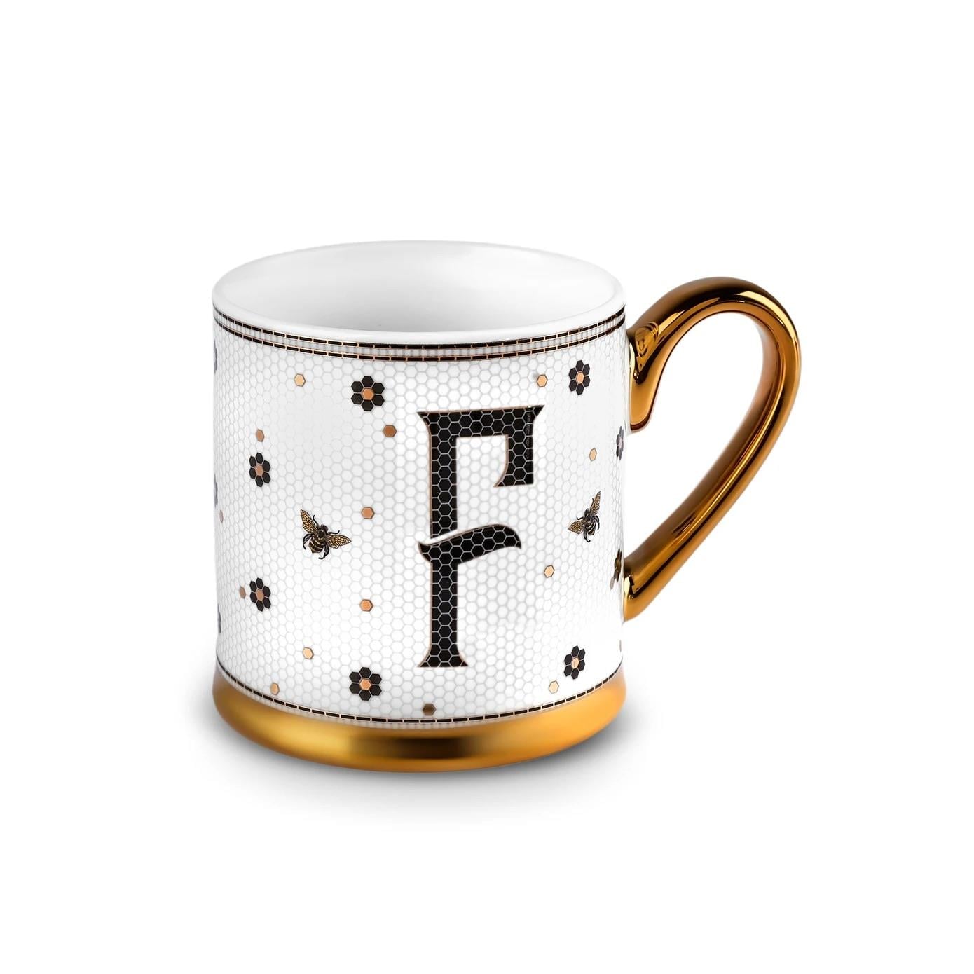 Karaca F Harfli Kupa 330 ml