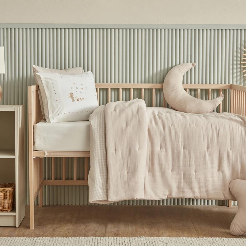 Karaca Home Bebek Eloise Müslin Comfort Set  Bej