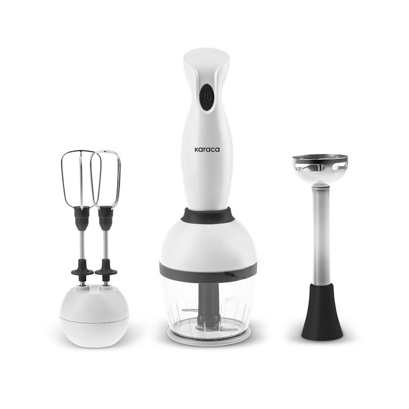 Karaca Pro - Midi Plus 3lü Blender Set Pearl White 1000w