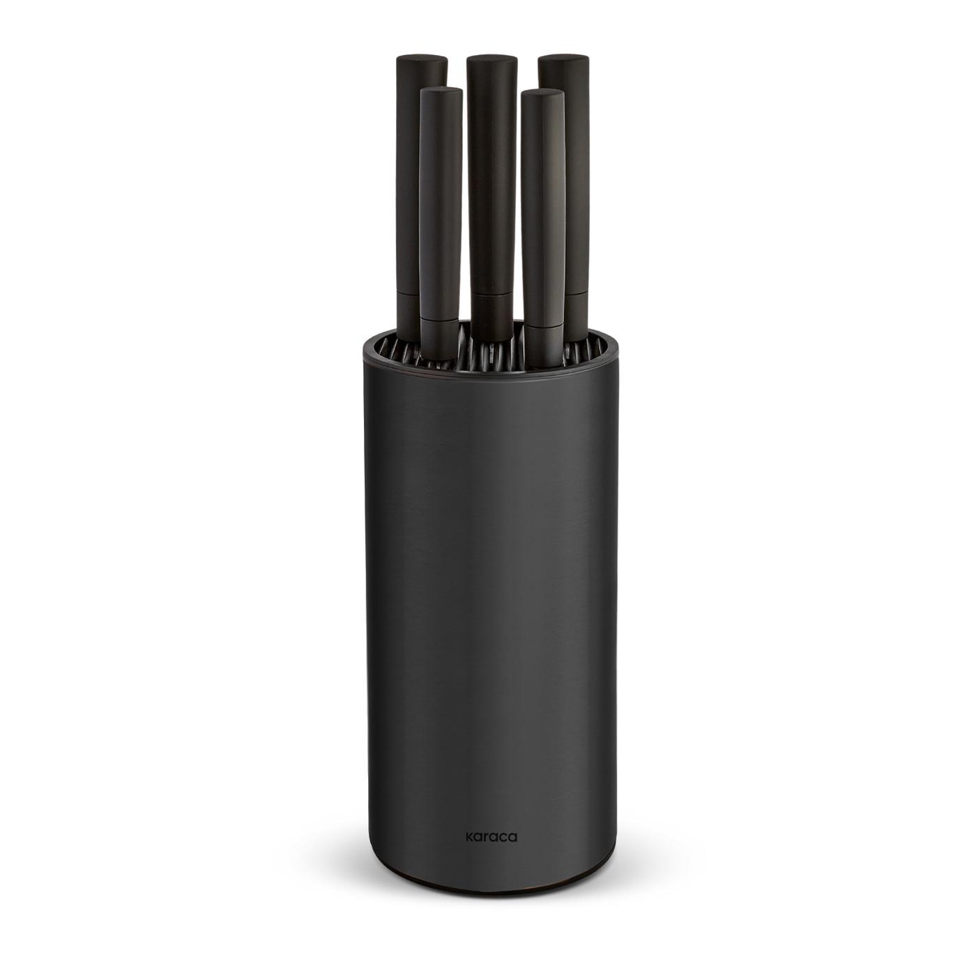 Karaca Roscar Black 6 Parça Bıçak Seti