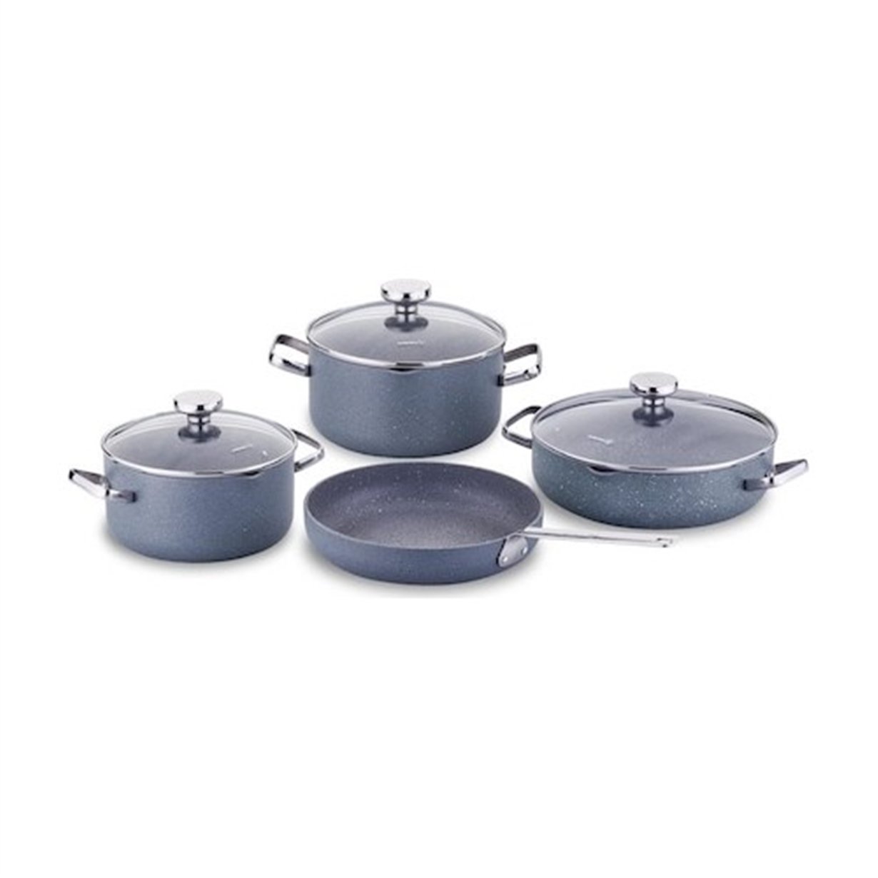 Korkmaz A2864 Stona 7 Parça Tencere Seti