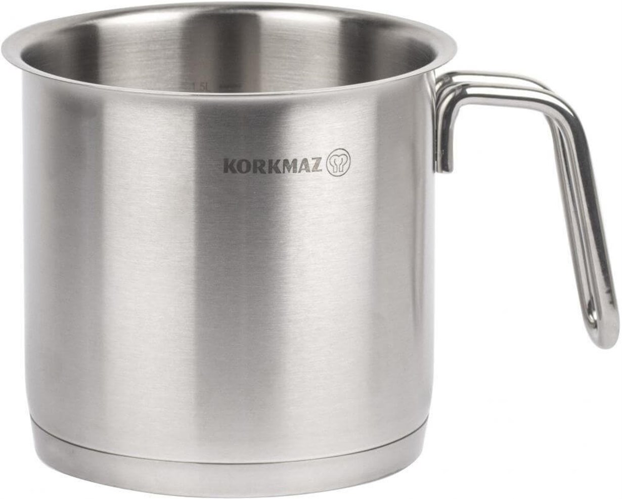 Korkmaz Sütlük Tencere Proline 14 cm 2 Lt A1155