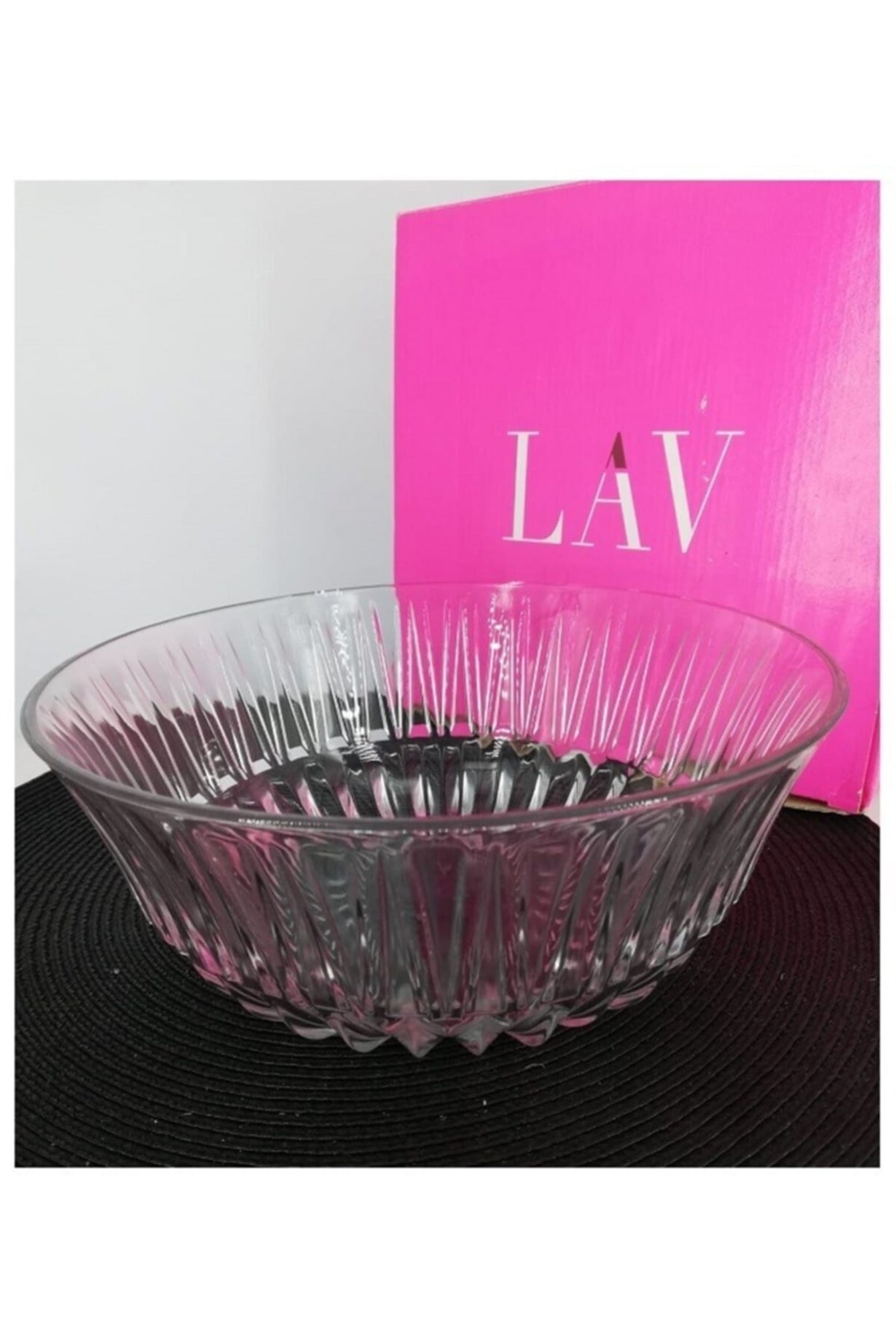Lav Alinda Tek Parça Büyük Boy Salata Kasesi LV-ALN290R6