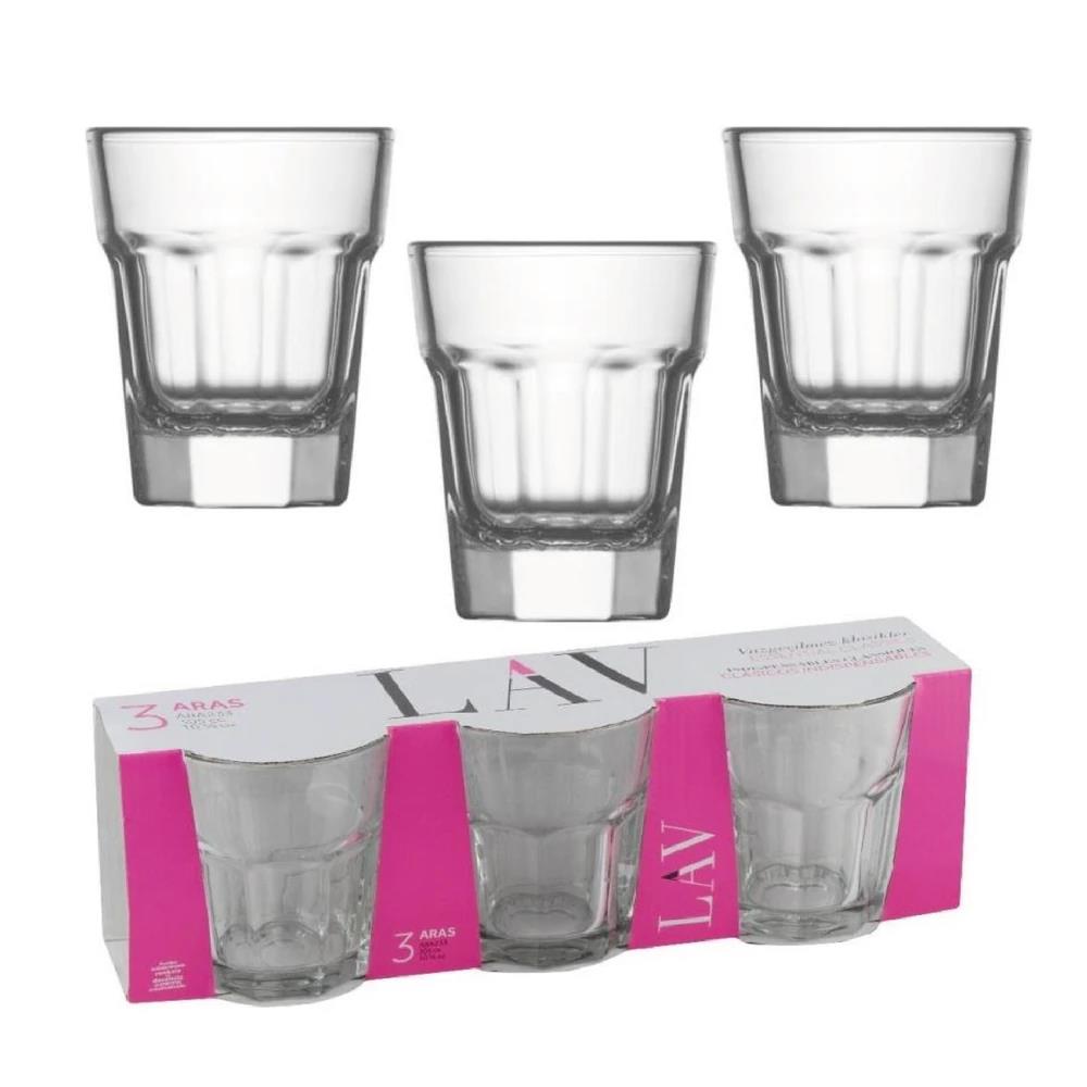 Lav Aras 3lü Kahve Yanı Bardağı ARA233