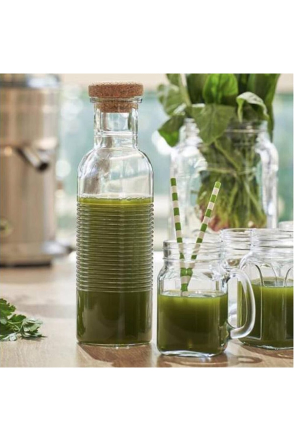 Paşabahçe 80352 Mantar Kapaklı Şişe - 1070 Ml