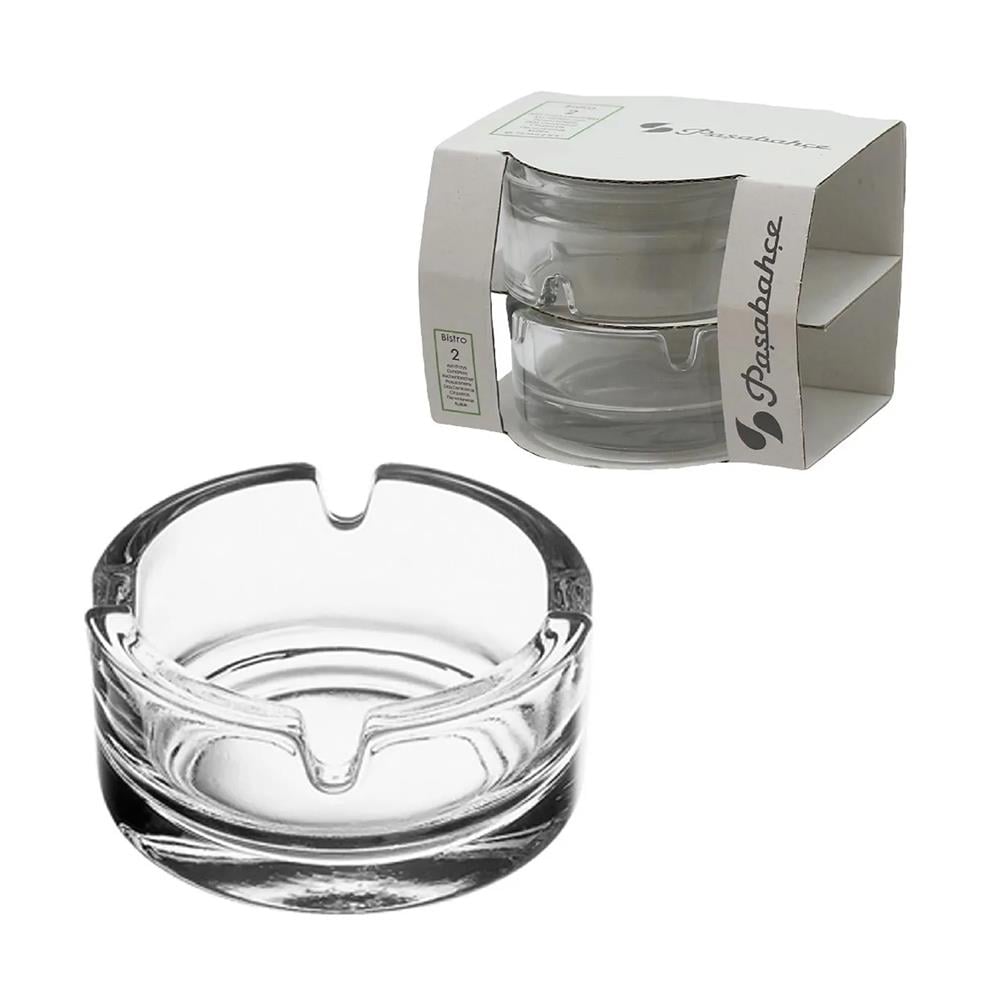 Paşabahçe Baskılı Bistro 2li Küllük 54126