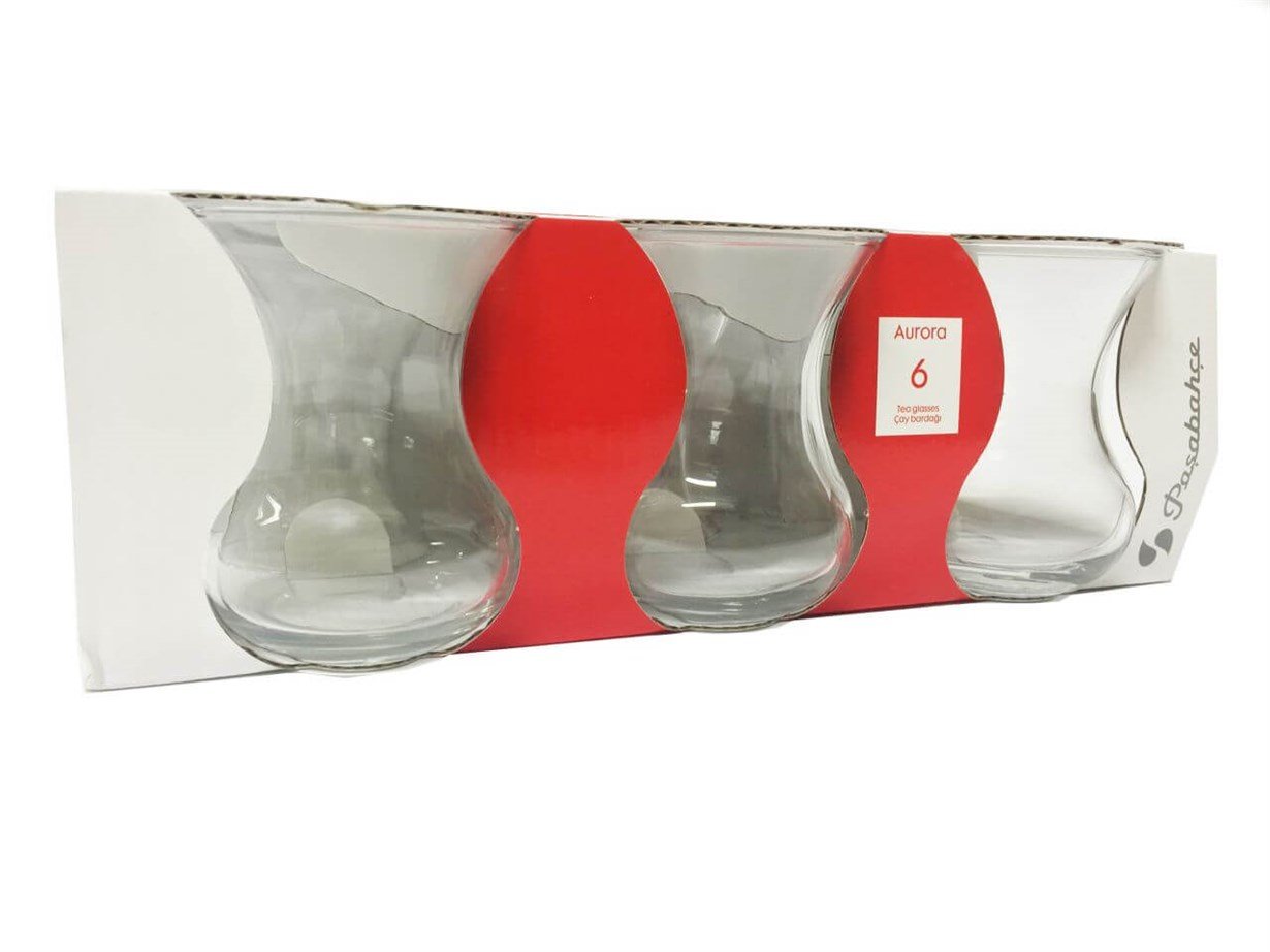 Paşabahçe Çay Bardap Aurora Bardağı 6lı