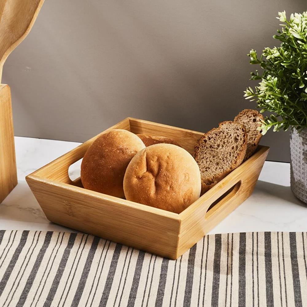 Perotti Bamboo Kare Ekmeklik 19*5.7 cm 15618