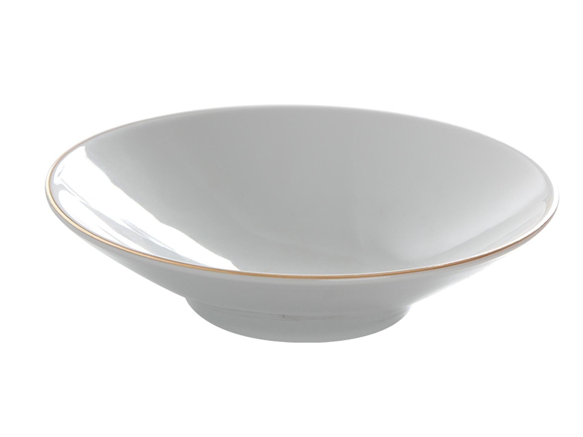 Porland Altın Yaldız Çukur Tabak 20cm