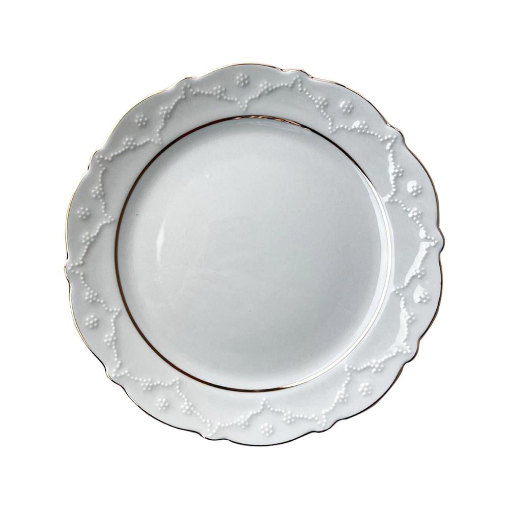 Porland Altın Yıldız Düz Tabak 25 Cm