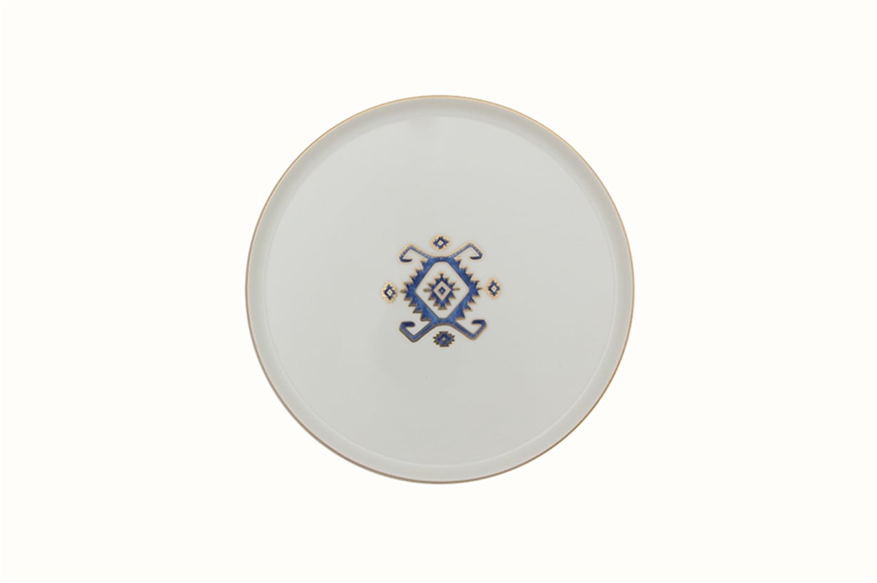 Porland Arabesque Desen5 Düz Tabak 21cm