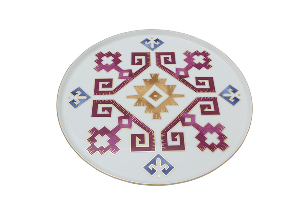 Porland Arabesque Düz Tabak 31cm