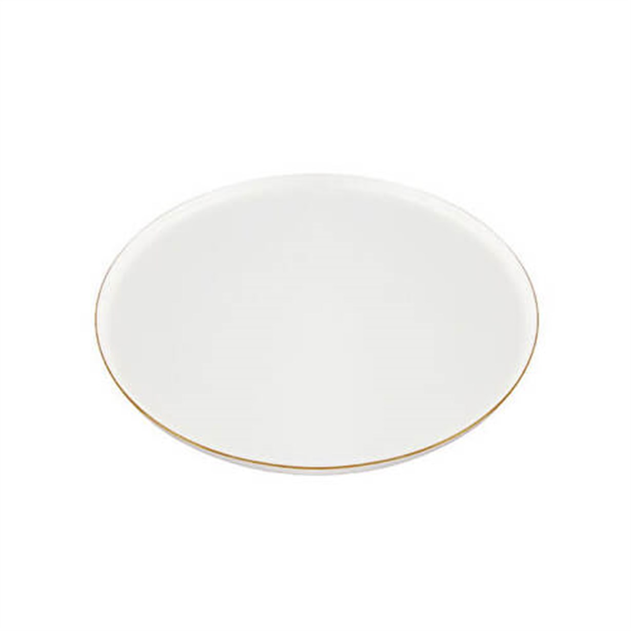 Porland Chopin Altın Yaldız Düz Tabak 21 cm ALM006317