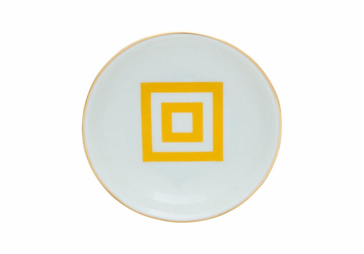 Porland Morocco Desen4 Sarı Mini Kase 10cm