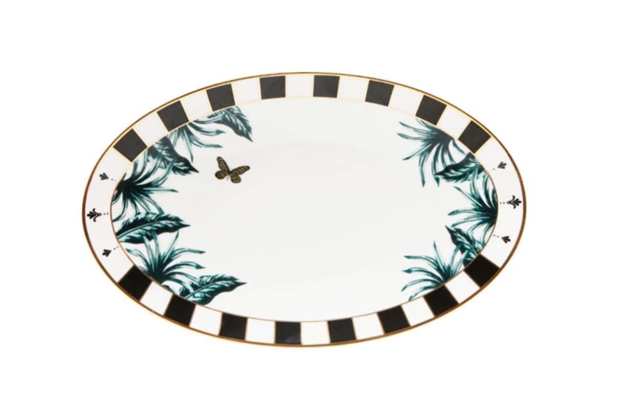 Porland Palms Kayık Tabak 32cm