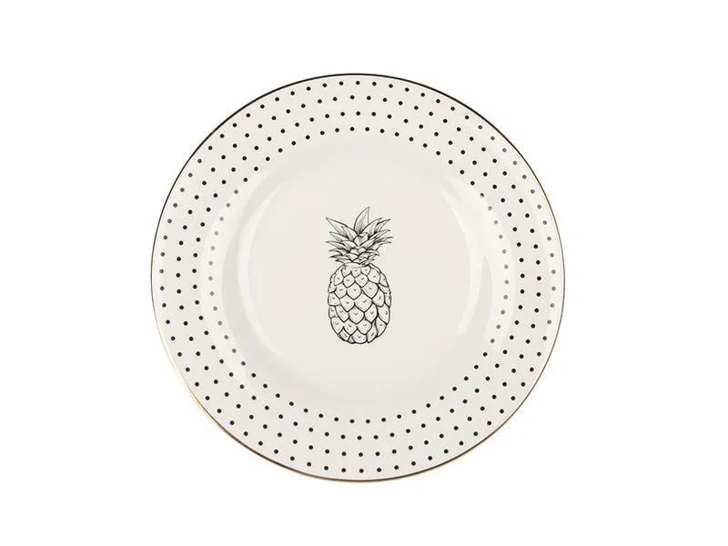 Porland Ruby Tropical Düz Tabak 27cm