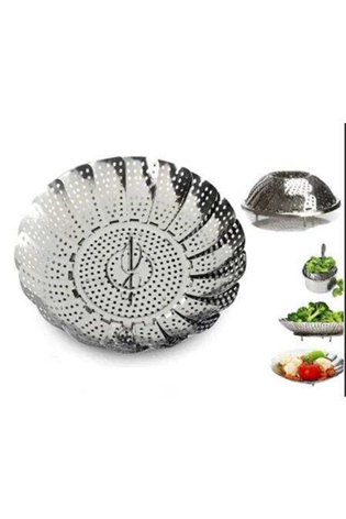 Buharlı Pişirici Metal Sebze Haşlama Aparatı
