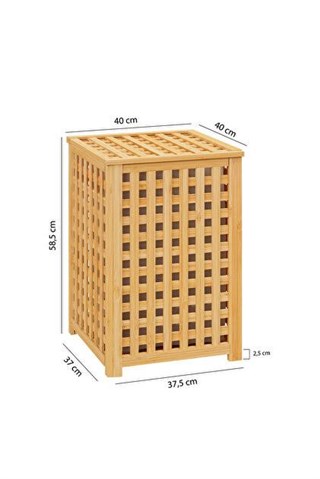 Dıgıthome Kirli Çamaşır sepeti 58X40 Db-0042