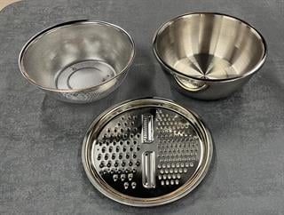 Emsan Steel 3 Parça 20 cm Çok Amaçlı Süzgeç