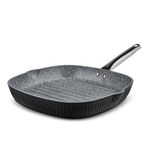 Karaca Biogranit Lopus Girll Tava 28 Cm Siyah