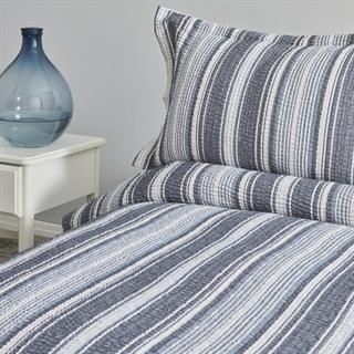 Karaca Home Denim Farley Çift Kişilik Yatak Örtüsü Seti İndigo