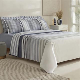 Karaca Home Nolan %100 Pamuk Çift Kişilik Nevresim Takımı Multicolor