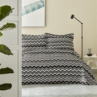 Karaca Home Wave Yatak Örtüsü Çift Kişilik Black