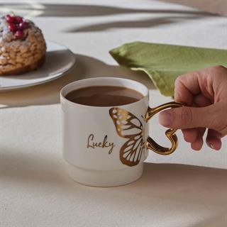 Karaca Kelebek Lucky Mug 340 Ml
