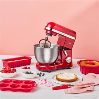 Karaca Mastermaid Chef Hamur Yoğurma Makinesi Red 1500W 5L