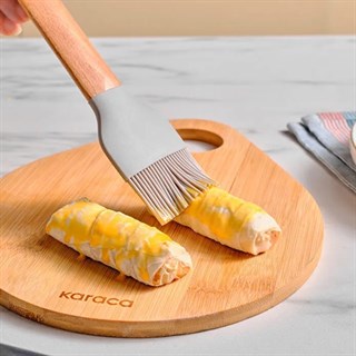 Karaca x Refika Gadgets Ahşap Saplı Silikon Fırça